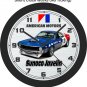 American Motors Sunoco Trans Am Javelin Wall Clock-Free US Ship