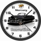 1951 MERCURY CONVERTIBLE WALL CLOCK