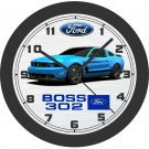2012 Ford Mustang Boss 302 Wall Clock-Free US Ship-Other Colors Available!