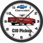 1965 CHEVROLET C10 PICKUP TRUCK WALL CLOCK-FREE USA SHIP-Choose 1 of 2