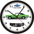 1970-1971 CHEVROLET MONTE CARLO SS WALL CLOCK-FREE USA SHIP!