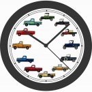 1917-1951 FORD PICKUPS 10, 14 OR 17 INCH WALL CLOCK-FREE USA SHIP