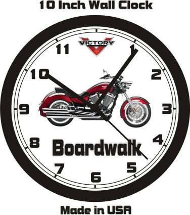 2014 VICTORY BOARDWALK WALL CLOCK-FREE US SHIPPING