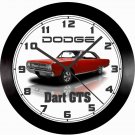 1967 DODGE DART GTS WALL CLOCK-FREE USA SHIP, PLYMOUTH, CHEVROLET, FORD