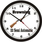 BROWNING 22 SEMI-AUTOMATIC WALL CLOCK-FREE USA SHIP