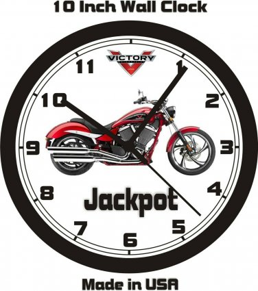 2014 VICTORY JACKPOT WALL CLOCK-FREE US SHIPPING
