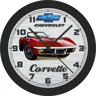 1972 Chevrolet Corvette Convertible Wall Clock-Free US Ship
