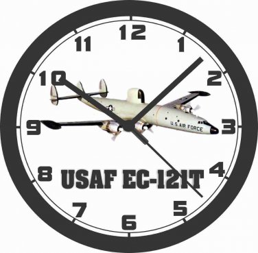 USAF EC-121T AIRPLANE PLANE WALL CLOCK-FREE USA SHIP!-United States Air Force