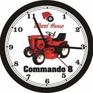 WHEEL HORSE COMMANDO 8 WALL CLOCK-NEW!