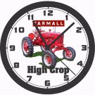 INTERNATIONAL-FARMALL HIGH CROP TRACTOR WALL CLOCK-JOHN DEERE