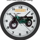 Rokon Scout Motorcycle Wall Clock-Free US Ship, Yamaha, Honda