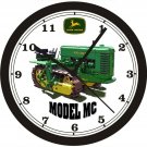 JOHN DEERE MODEL MC TRACTOR WALL CLOCK-FREE USA SHIP
