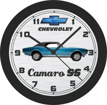 1967 Chevrolet Camaro SS Wall Clock-Free US Ship