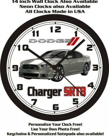 2013 DODGE CHARGER SRT8 WALL CLOCK-FREE USA SHIP!