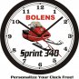 BOLENS SNOWMOBILE WALL CLOCK-Choose 1 of 6, Arctic Cat, Can Am, Polaris