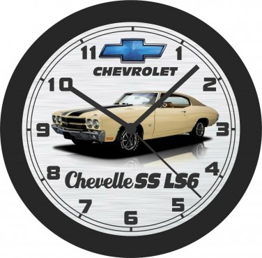 1970 Chevrolet Chevelle SS LS6 Wall Clock-Free US Ship-