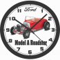 1929 FORD MODEL A ROADSTER WALL CLOCK-FREE USA SHIP!