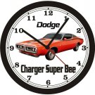 1971 DODGE CHARGER SUPER BEE WALL CLOCK-FREE USA SHIP!