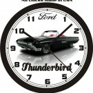 1963 FORD THUNDERBIRD ROADSTER WALL CLOCK-FREE USA SHIP!