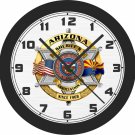 Arizona Sheriffs Association Emblem Wall Clock-Free US Ship