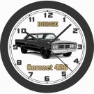 DODGE CORONET 426 HEMI WALL CLOCK-FREE USA SHIP