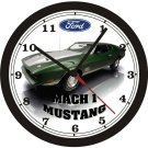 1971 FORD MACH 1 MUSTANG WALL CLOCK-FREE USA SHIP!