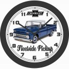 1966 CHEVROLET C10 FLEETSIDE PICKUP TRUCK WALL CLOCK-NEW!-FREE USA SHIP