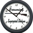 BROWNING SUPERPOSED SHOTGUN WALL CLOCK WALL CLOCK-FREE USA SHIP!