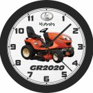 Kubota GR2020 Lawn Tractor Wall Clock-Free US Ship