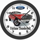 1964 FORD FAIRLANE THUNDERBOLT RACE CAR WALL CLOCK-FREE USA SHIP