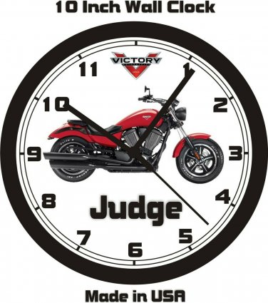 2014 VICTORY JUDGE WALL CLOCK-FREE US SHIPPING