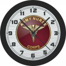 United States Army Nurse Corps Wall Clock-Free US Ship