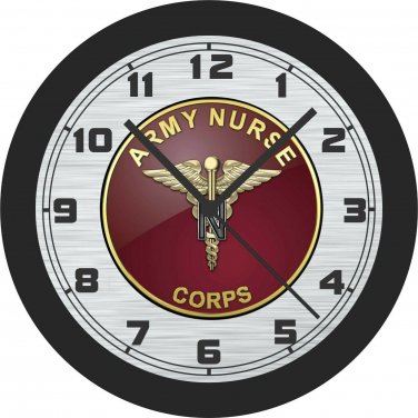 United States Army Nurse Corps Wall Clock-Free US Ship