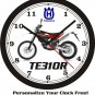 2013 Husqvarna Motorcycle Wall Clock-Free USA Ship!-Choose 1 of 11 models
