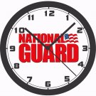 UNITED STATES NATIONAL GUARD EMBLEM WALL CLOCK-FREE USA SHIP!