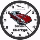 JAGUAR SERIES 1 XK-E TYPE WALL CLOCK-FREE USA SHIP, CHOOSE 1 OF 2 COLORS