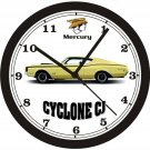1969 MERCURY CYCLONE CJ WALL CLOCK-FREE USA SHIP