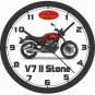 2016 MOTO GUZZI V7 II STONE MOTORCYCLE WALL CLOCK-FREE USA SHIP