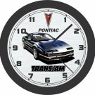 1985 Pontiac Firebird TransAm Wall Clock-Camaro, Mustang, Corvette