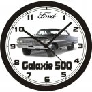 1964 FORD GALAXIE 500 HARDTOP WALL CLOCK-FREE USA SHIP!