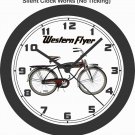 Western Auto Men's Bicycle Wall Clock-Free US Ship