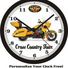 2013 VICTORY CORY NESS CROSS COUNTRY TOUR WALL CLOCK-FREE USA SHIP!