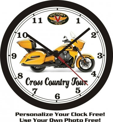 2013 VICTORY CORY NESS CROSS COUNTRY TOUR WALL CLOCK-FREE USA SHIP!