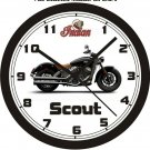 2015 INDIAN SCOUT MOTORCYCLE WALL CLOCK-FREE USA SHIP!