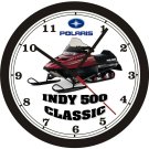 2000 POLARIS INDY 500 CLASSIC SNOWMOBILE WALL CLOCK-FREE USA SHIP-Can-Am