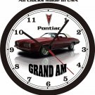 1973 PONTIAC GRAND AM WALL CLOCK-FREE USA SHIP!-DODGE FORD-CHEVROLET