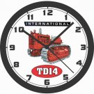 INTERNATIONAL TD 14 WALL CLOCK-FREE US SHIP!