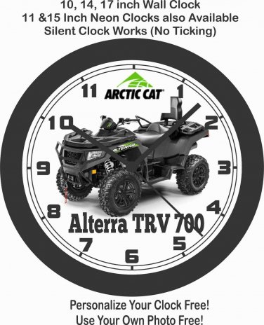 2020 ARCTIC CAT ALTERRA TRV 700 ATV WALL CLOCK-FREE USA SHIP