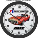 1972 American Motors AMX Javelin Wall Clock-Free US Ship-AMC