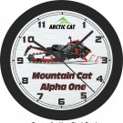 2021 Arctic Cat M Mountain Cat Alpha One Snowmobile Wall Clock-Free US Ship